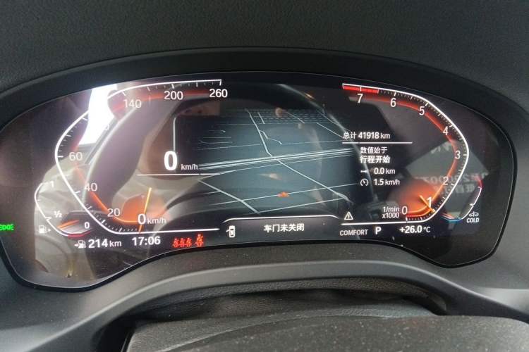 Used BMW X3 2022 xDrive30i Luxury Model M Night Sky Package Instrument Cluster