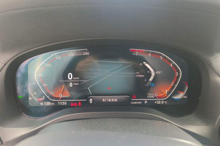 Used BMW X3 2022 xDrive25i M Sport Package Instrument Cluster