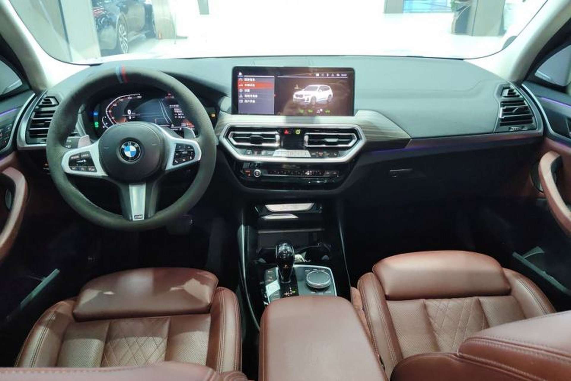Used BMW X3 2022 xDrive30i Luxury Model M Night Sky Package Interior 2