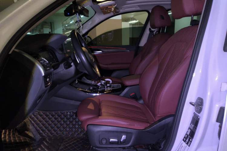Used BMW X3 2022 xDrive30i Luxury Model M Night Sky Package Left Front Seat