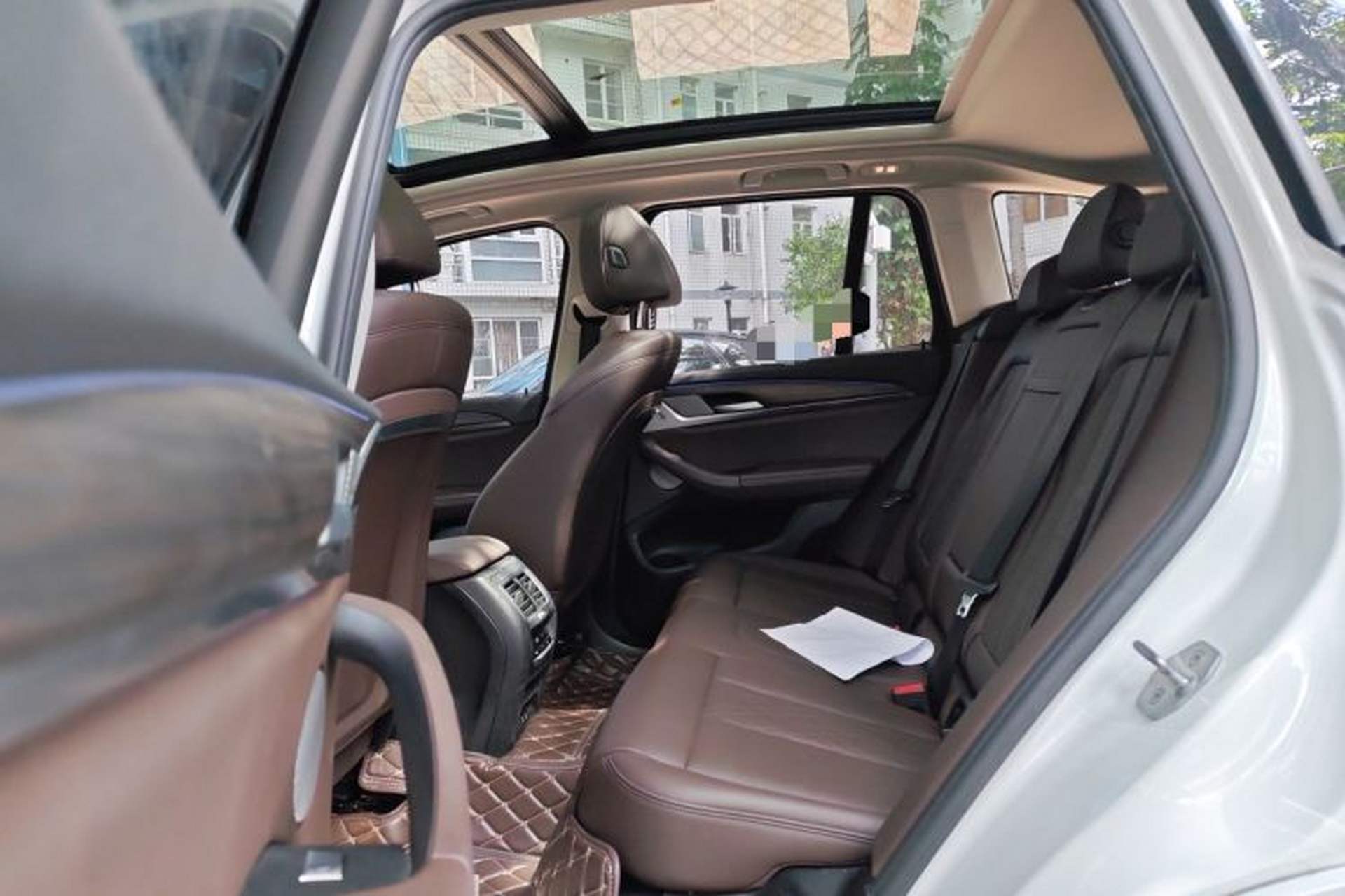 Used BMW X3 2022 xDrive30i Luxury Model M Night Sky Package Left Rear Seat