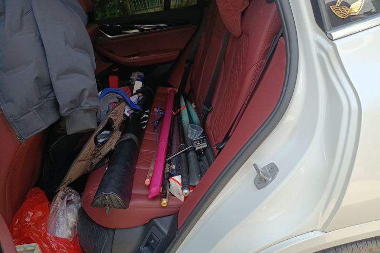 Used BMW X3 2022 Restyled xDrive25i M Sport Package Left Rear Seat