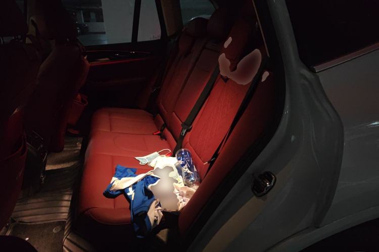 Used BMW X3 2022 Restyled xDrive25i M Sport Package Left Rear Seat
