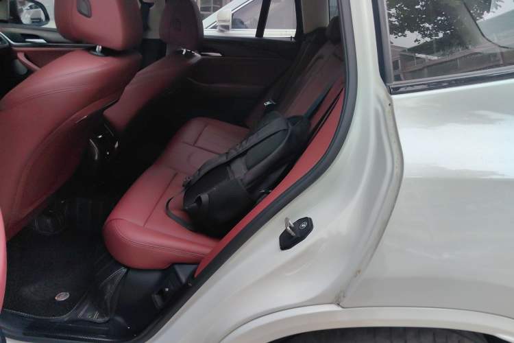 Used BMW X3 2022 xDrive30i Luxury Model M Night Sky Package Left Rear Seat