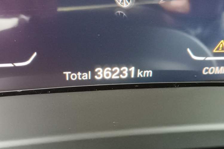 Used BMW X3 2022 Restyled xDrive25i M Sport Package Odometer Close Up