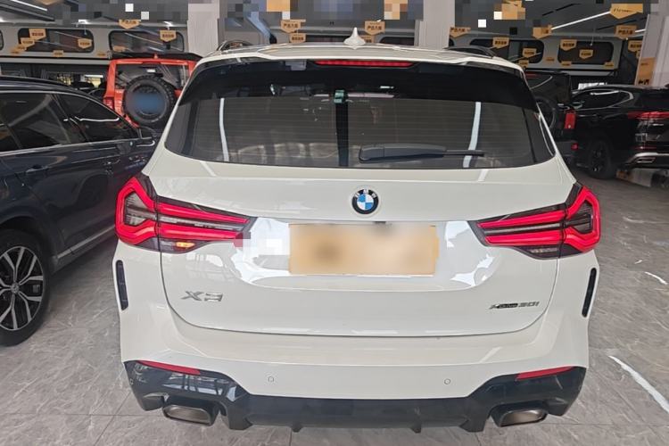 Used BMW X3 2022 xDrive30i Luxury Model M Night Sky Package Rear