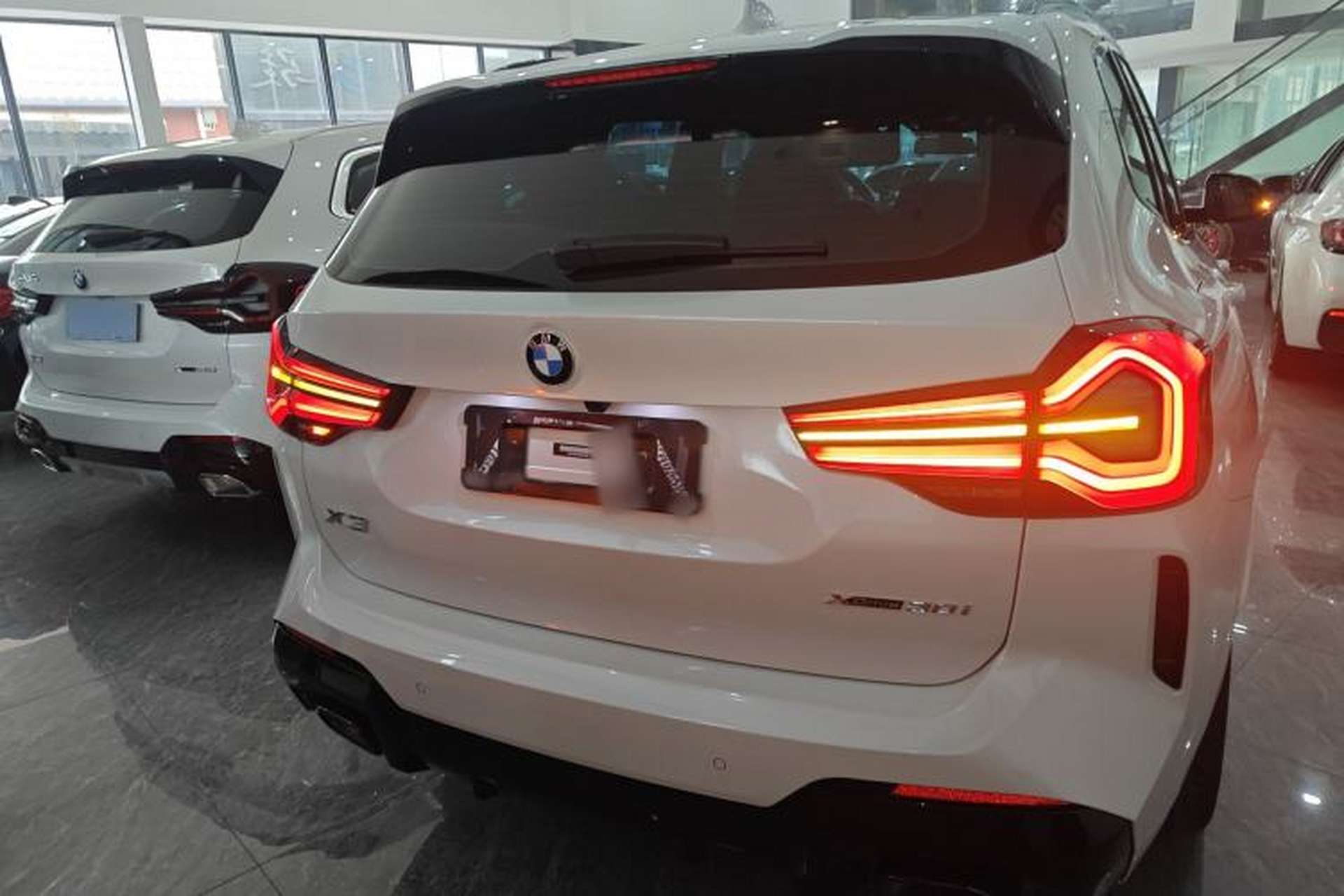Used BMW X3 2022 xDrive30i Luxury Edition M Night Sky Package Rear