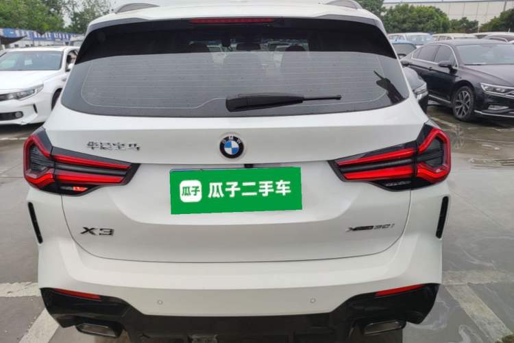 Used BMW X3 2022 xDrive30i Luxury Model M Night Sky Package Rear