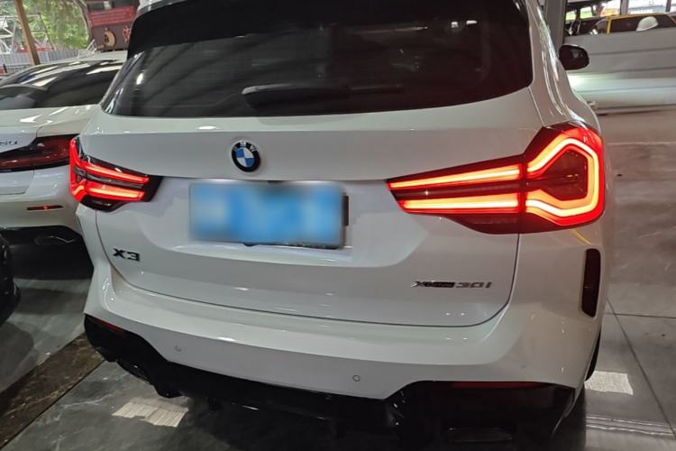 Used BMW X3 2022 xDrive30i Luxury Model M Night Sky Package Rear