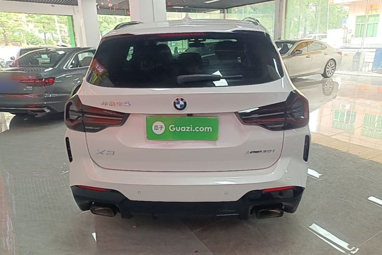 Used BMW X3 2022 Second Facelift xDrive30i Leading Edition M Night Sky Package Rear