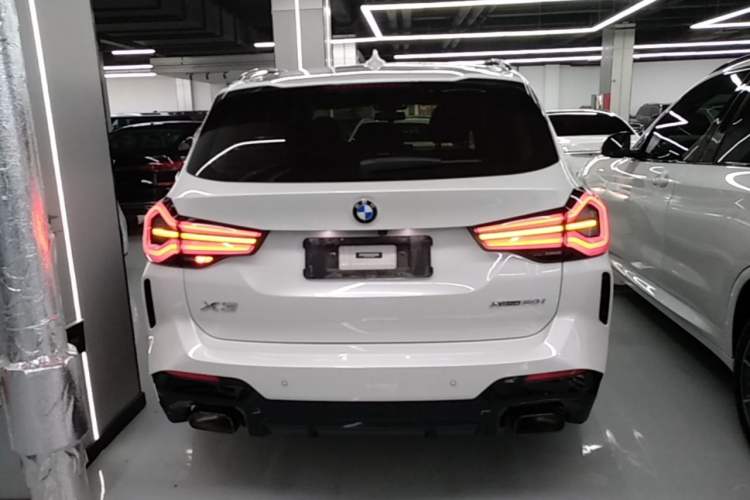 Used BMW X3 2022 Second Facelift xDrive30i Leading Edition M Night Sky Package Rear
