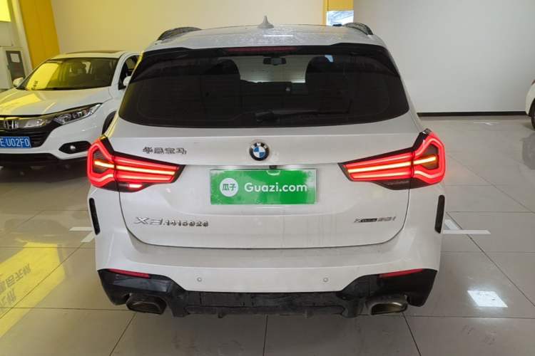 Used BMW X3 2022 Second Facelift xDrive30i Leading Edition M Night Sky Package Rear