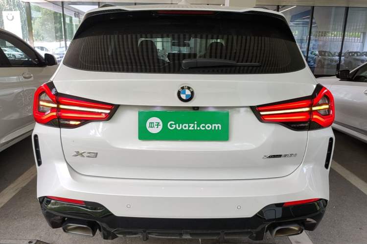 Used BMW X3 2022 xDrive30i Luxury Model M Night Sky Package Rear