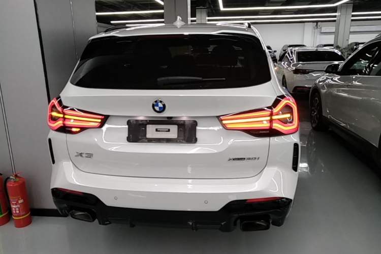Used BMW X3 2022 Facelift xDrive30i Luxury Edition M Night Edition Package Rear