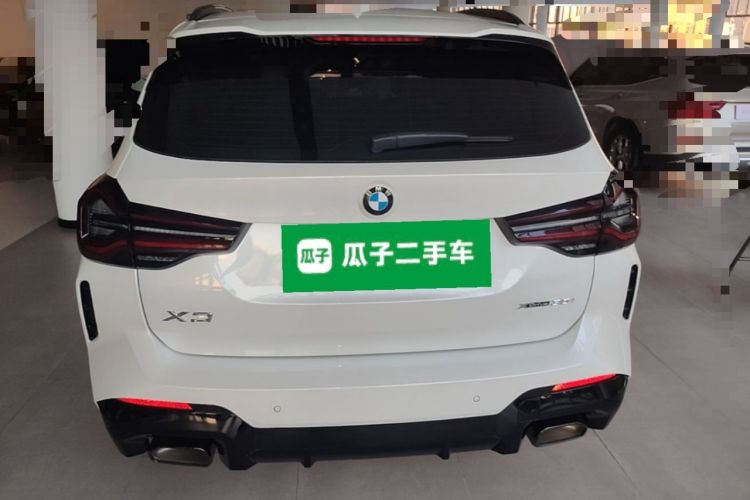 Used BMW X3 2022 Second Facelift xDrive30i Leading Edition M Night Sky Package Rear