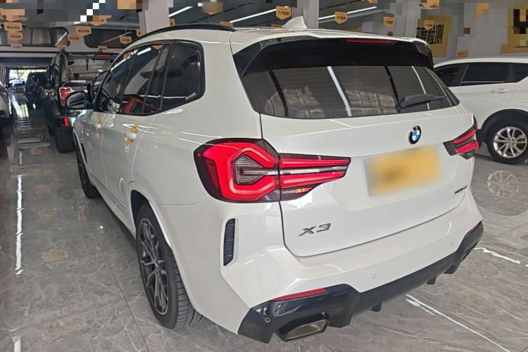 Used BMW X3 2022 xDrive30i Luxury Model M Night Sky Package Rear Left 45 Deg