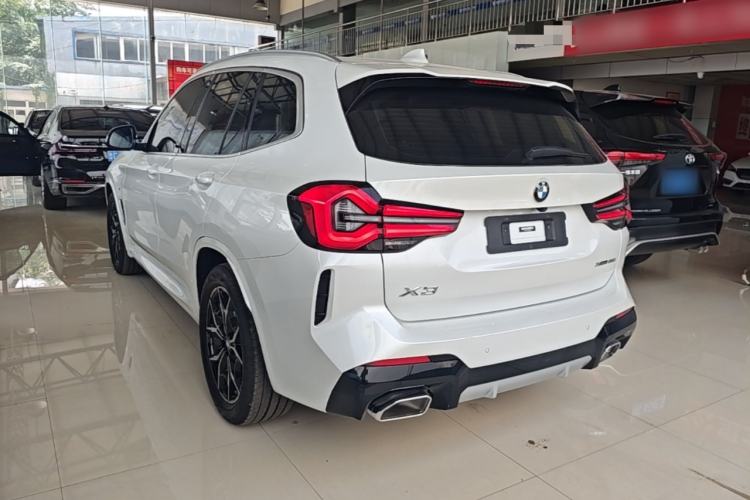 Used BMW X3 2022 Restyled xDrive25i M Sport Package Rear Left 45 Deg