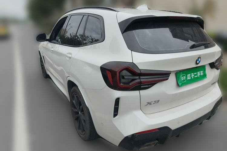 Used BMW X3 2022 Second Facelift xDrive30i Leading Edition M Night Sky Package Rear Left 45 Deg
