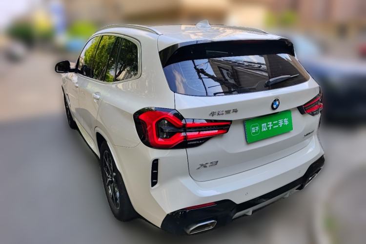 Used BMW X3 2022 Restyled xDrive25i M Sport Package Rear Left 45 Deg