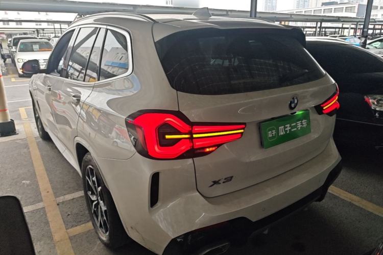 Used BMW X3 2022 Restyled xDrive25i M Sport Package Rear Left 45 Deg
