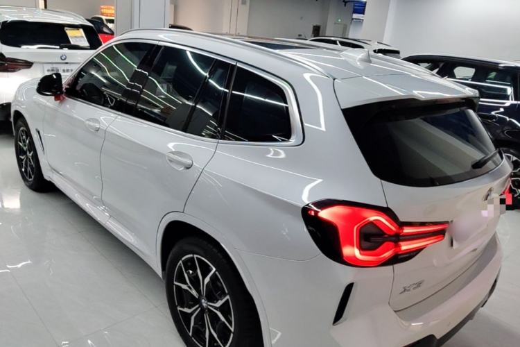 Used BMW X3 2022 Restyled xDrive25i M Sport Package Rear Left 45 Deg