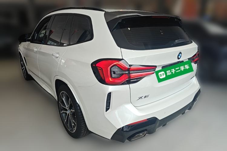 Used BMW X3 2022 xDrive30i Luxury Model M Night Sky Package Rear Left 45 Deg