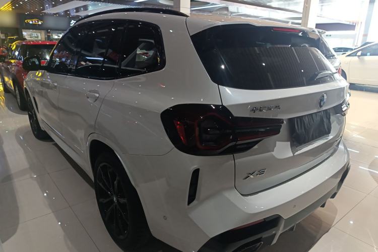 Used BMW X3 2022 Second Facelift xDrive30i Leading Edition M Night Sky Package Rear Left 45 Deg