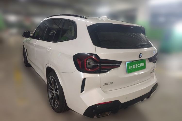 Used BMW X3 2022 xDrive30i Luxury Model M Night Sky Package Rear Left 45 Deg