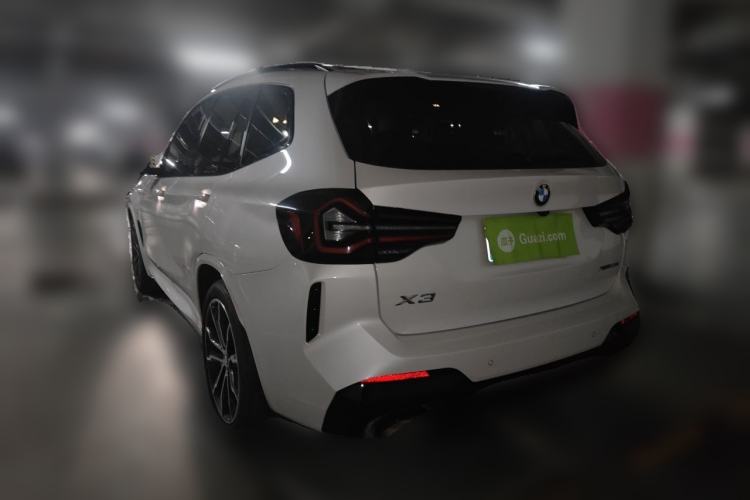Used BMW X3 2022 xDrive30i Luxury Model M Night Sky Package Rear Left 45 Deg