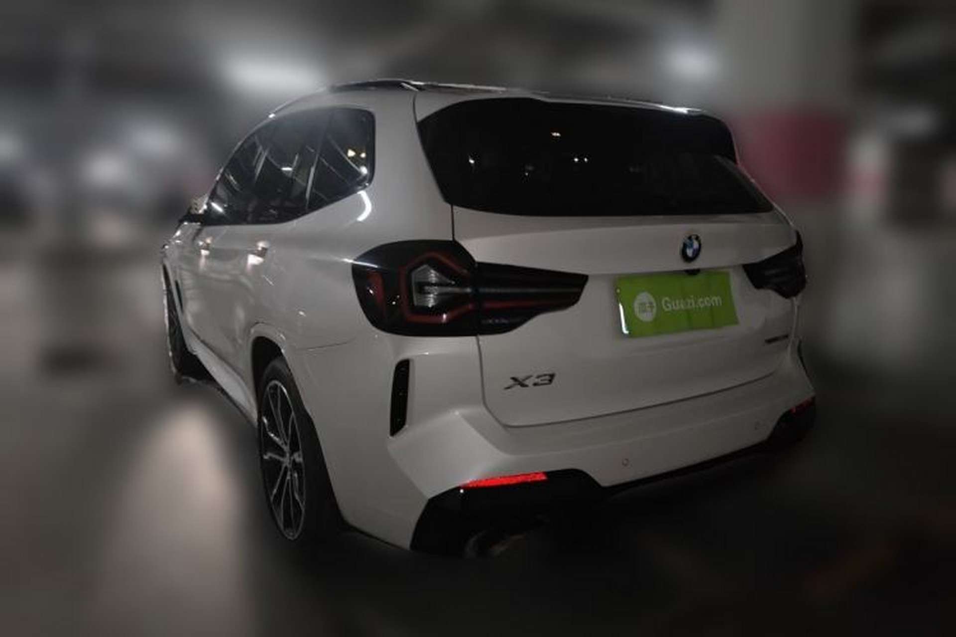 Used BMW X3 2022 xDrive30i Luxury Model M Night Sky Package Rear Left 45 Deg