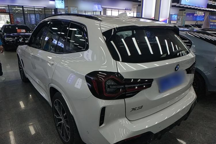 Used BMW X3 2022 Second Facelift xDrive30i Leading Edition M Night Sky Package Rear Left 45 Deg
