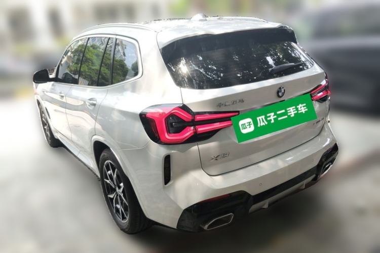 Used BMW X3 2022 xDrive25i M Sport Package Rear Left 45 Deg
