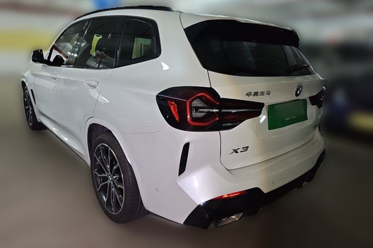 Used BMW X3 2022 Facelift xDrive30i Luxury Edition M Night Edition Package Rear Left 45 Deg