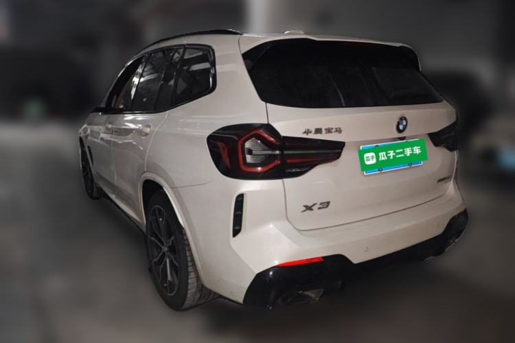 Used BMW X3 2022 xDrive30i Luxury Model M Night Sky Package Rear Left 45 Deg