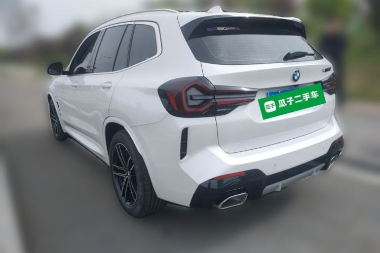 Used BMW X3 2022 xDrive25i M Sport Package Rear Left 45 Deg