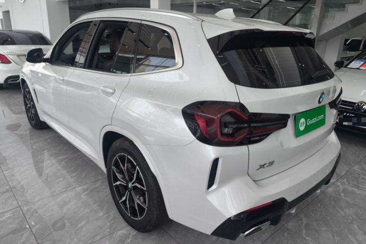 Used BMW X3 2022 Restyled xDrive25i M Sport Package Rear Left 45 Deg