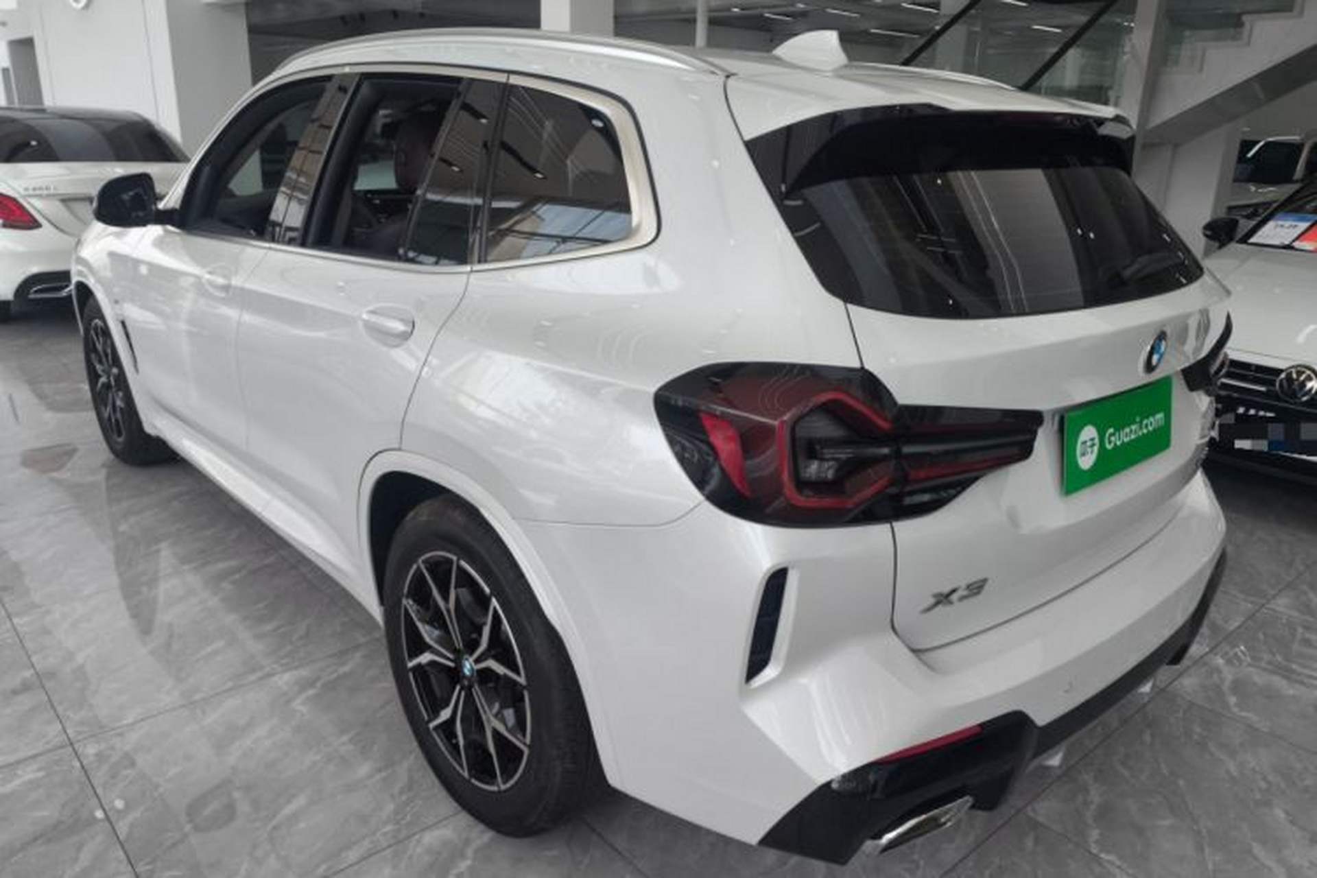 Used BMW X3 2022 Restyled xDrive25i M Sport Package Rear Left 45 Deg
