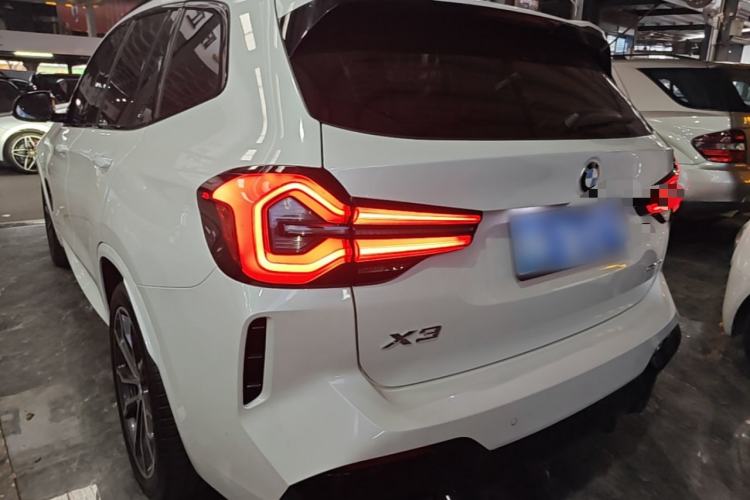 Used BMW X3 2022 xDrive30i Luxury Model M Night Sky Package Rear Left 45 Deg