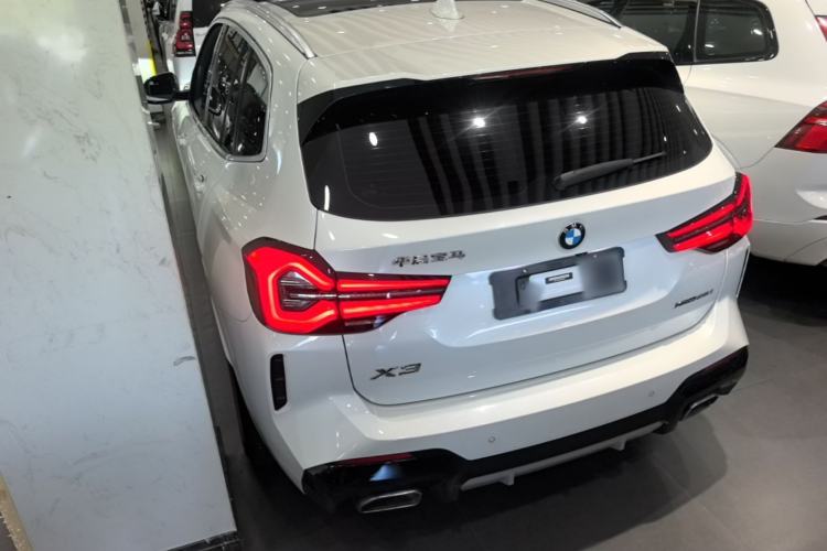 Used BMW X3 2022 Restyled xDrive25i M Sport Package Rear Left 45 Deg