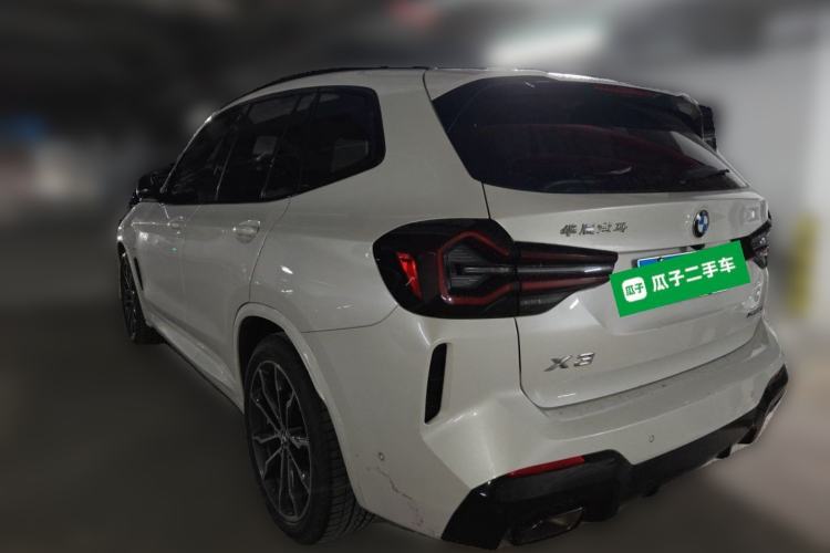 Used BMW X3 2022 Facelift xDrive30i Luxury Edition M Night Edition Package Rear Left 45 Deg
