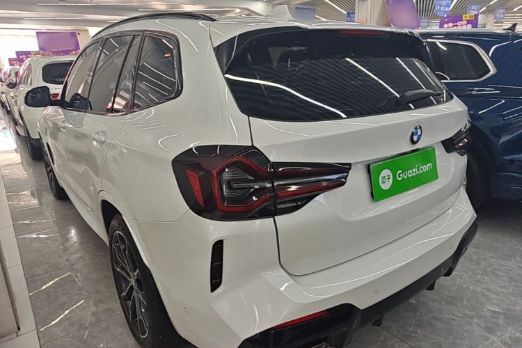 Used BMW X3 2022 Facelift xDrive30i Luxury Edition M Night Edition Package Rear Left 45 Deg