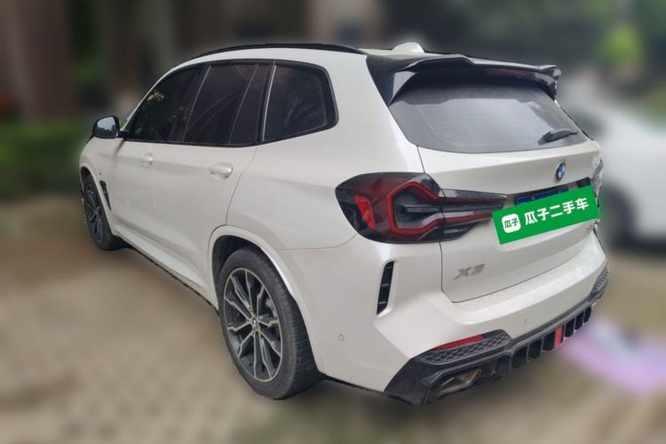 Used BMW X3 2022 Second Facelift xDrive30i Leading Edition M Night Sky Package Rear Left 45 Deg