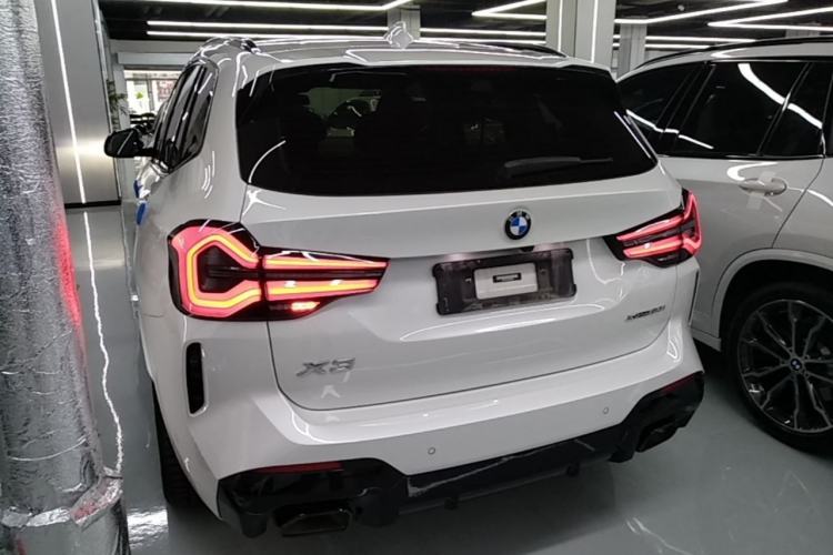 Used BMW X3 2022 Second Facelift xDrive30i Leading Edition M Night Sky Package Rear Left 45 Deg
