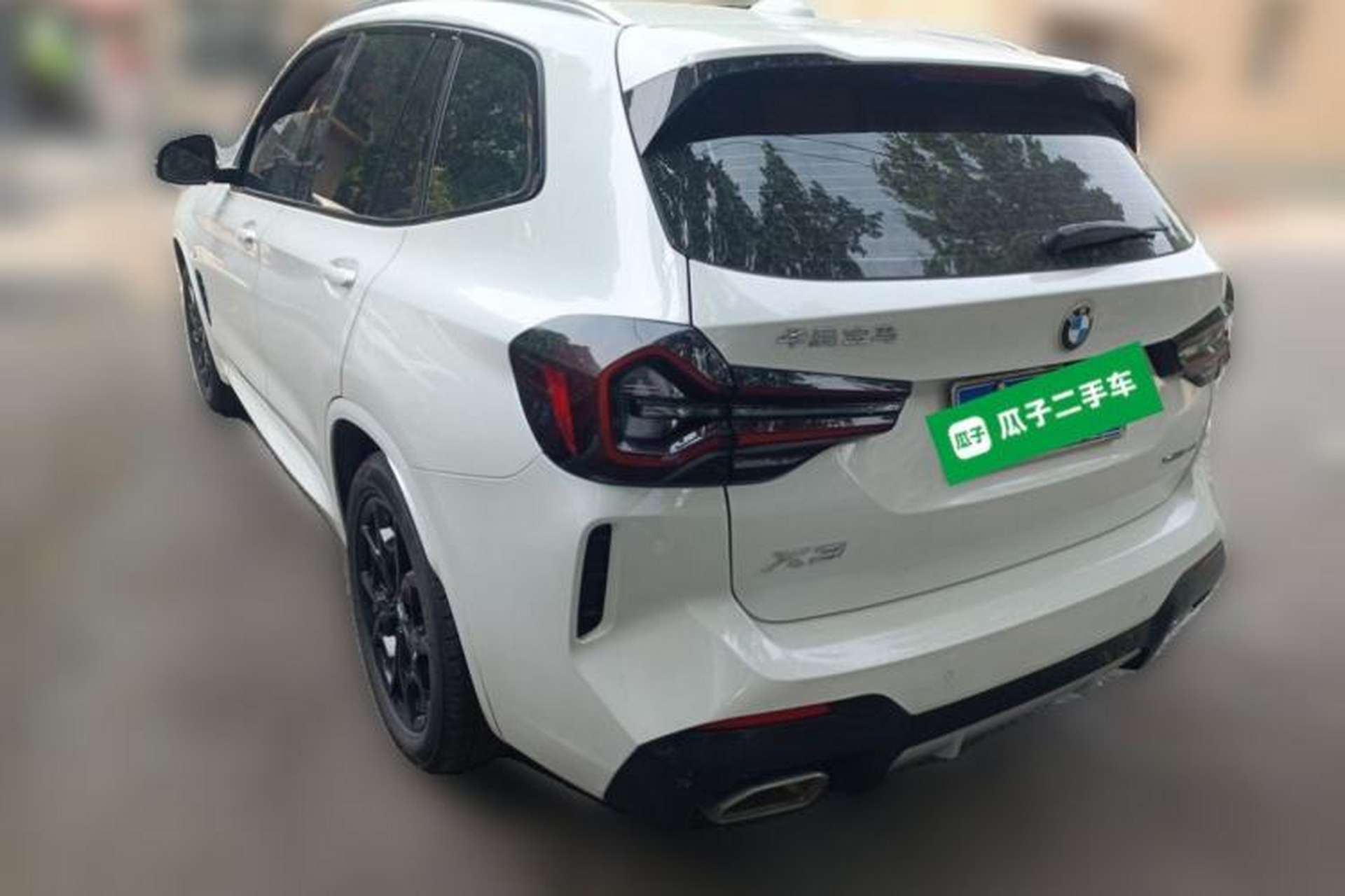 Used BMW X3 2022 xDrive25i M Sport Package Rear Left 45 Deg