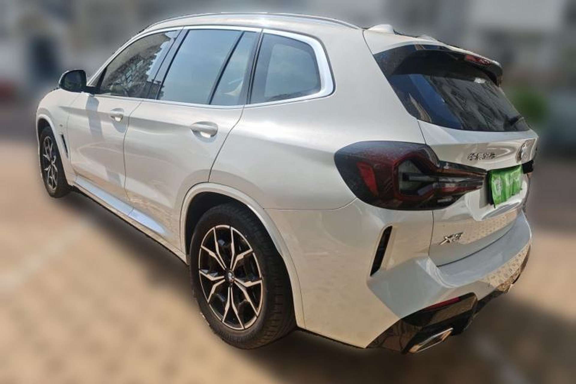 Used BMW X3 2022 xDrive25i M Sport Package Rear Left 45 Deg