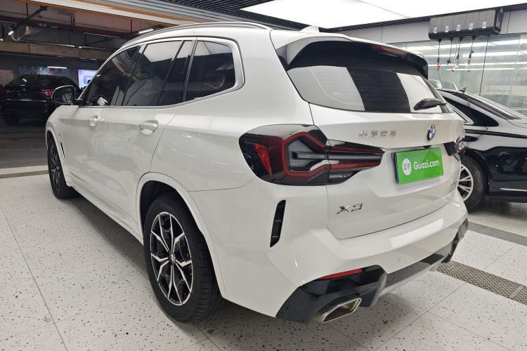 Used BMW X3 2022 Restyled xDrive25i M Sport Package Rear Left 45 Deg