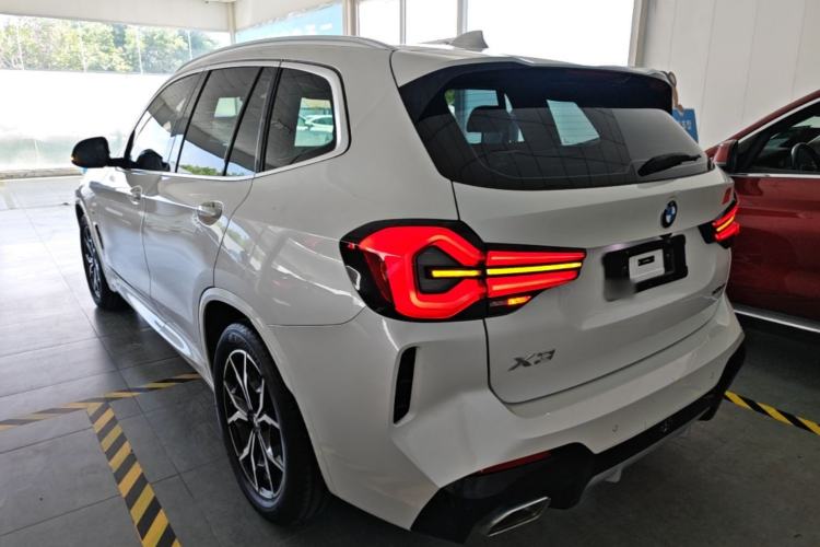 Used BMW X3 2022 Restyled xDrive25i M Sport Package Rear Left 45 Deg
