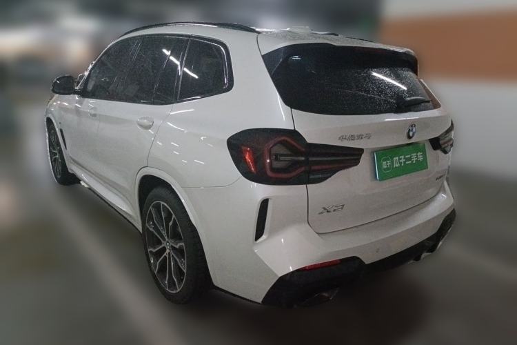 Used BMW X3 2022 xDrive30i Luxury Model M Night Sky Package Rear Left 45 Deg
