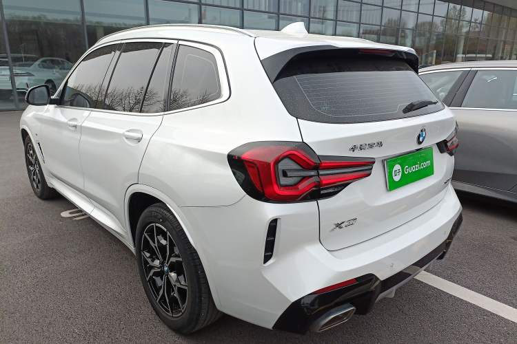 Used BMW X3 2022 Restyled xDrive25i M Sport Package Rear Left 45 Deg