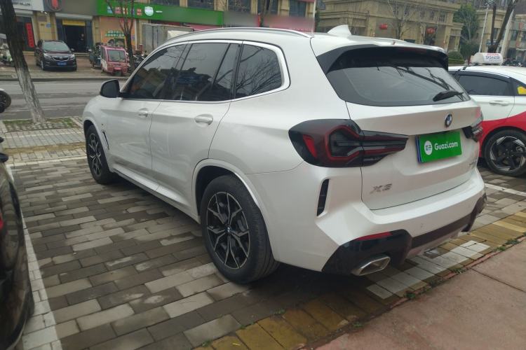 Used BMW X3 2022 Restyled xDrive25i M Sport Package Rear Left 45 Deg